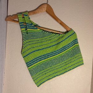 Urban Outfitters One Shoulder Crop Top